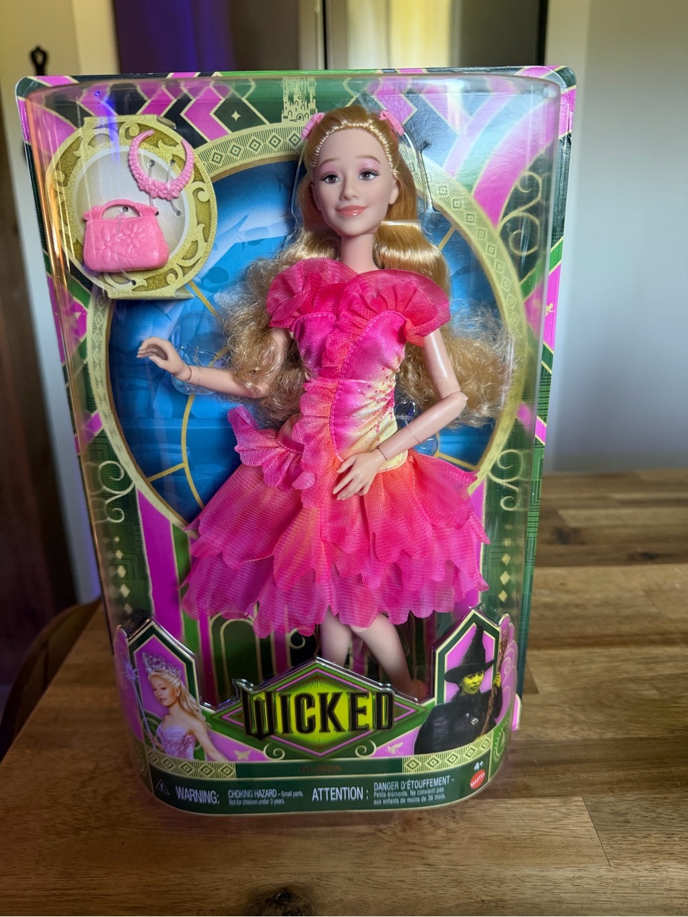 Mattel Glinda wicked fashion doll
